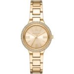 Michael Kors Taryn MK4459 Women's Watch - Gold Dial, Gold Stainless Steel Bracelet, 33mm, Quartz Movement, 50M Water Resistant