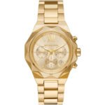 Michael Kors Raquel Women’s Watch MK4690 - Elegant Gold Analog with Stopwatch