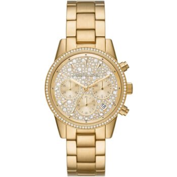 Michael Kors Parker MK7310 Women’s Watch - Gold Stainless Steel Bracelet & Dial | 37mm Quartz Elegant Luxury Timepiece
