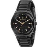 Maserati Triconic R8853139004 Men's Quartz Watch - Black Steel Bracelet | 40mm Elegant Design