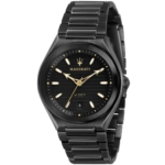Maserati Triconic R8853139004 Men's Quartz Watch - Black Steel Bracelet | 40mm Elegant Design