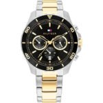 Tommy Hilfiger Men's Watch - Model 1792095 | Sophisticated Bicolor Stainless-Steel Design