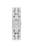Michael Kors Hally Women's Watch MK4922 Grey Stainless Steel Rectangular Quartz Watch