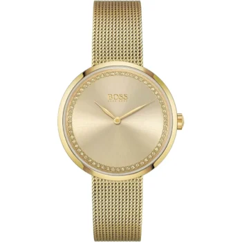 Hugo Boss Women's Watch - Model 1502547 | Elegant Gold-Tone Stainless-Steel Design