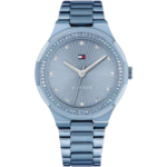Original Tommy Hilfiger 1782724 Piper Women's Quartz Watch - Blue Dial, Blue Stainless Steel Strap (36mm)