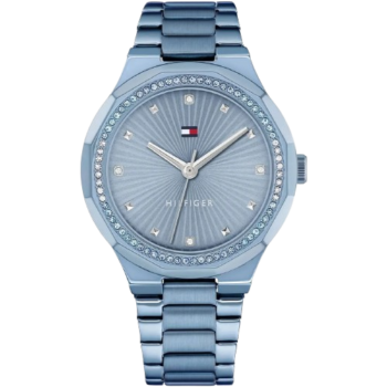 Original Tommy Hilfiger 1782724 Piper Women's Quartz Watch - Blue Dial, Blue Stainless Steel Strap (36mm)
