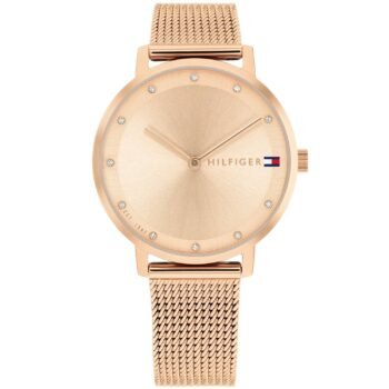 Original Tommy Hilfiger Women’s Watch – Model 1782729 | Elegant Rose Gold Design for Modern Women