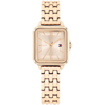 Original Tommy Hilfiger 1782833 Women’s Watch – Mia Rose Gold Stainless Steel Square Design 24mm