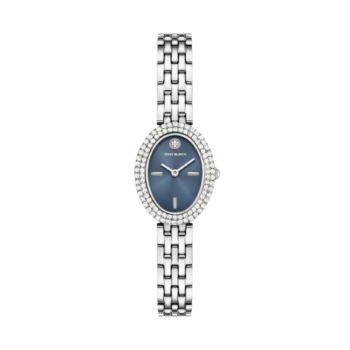 Tory Burch Oval 28mm women Watch Blue : TBW6040