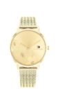 Original Tommy Hilfiger Women's Champagne Dial Thin Gold & Steel Stainless Steel Mesh Watch - 1782606