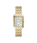 Original Fossil Raquel Women's Watch - Two-Tone Stainless Steel with White Mother-of-Pearl Dial (Model ES5305)