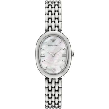 Original Emporio Armani Ladies’ Silver-Tone Watch | Model AR11706