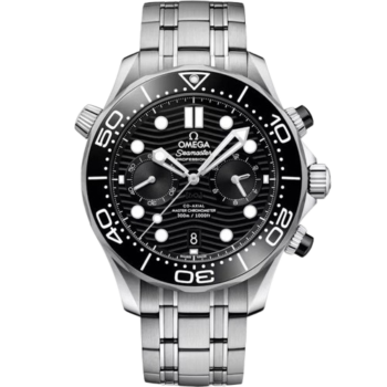 Omega (SEAMASTER DIVER) Black Dial Watch For Men Automatic size 44mm