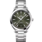 Omega Seamaster Aqua Terra Green Dial Watch For Men Automatic size 41mm