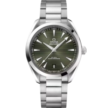Omega Seamaster Aqua Terra Green Dial Watch For Men Automatic size 41mm
