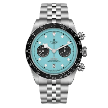 Black Bay Chrono 41mm “Flamingo Blue” Automatic Men’s Watch M79360N-0024