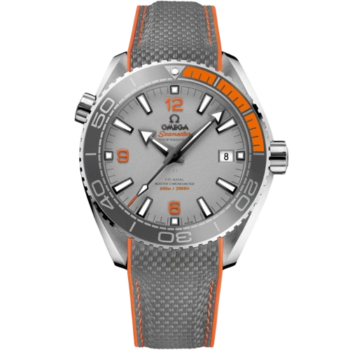 Seamaster Planet Ocean 600M Titanium Case Grey Rubber Strap Men’s Watch Automatic size 43.5mm