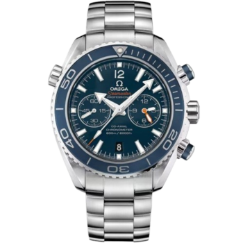 Omega Seamaster Planet Ocean Chronograph Blue Dial – 600m Diver Quartz size 45mm