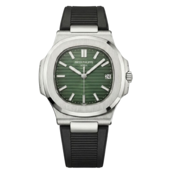 Patek Philippe Nautilus – Green Dial – Black Rubber Strap – Japanese Automatic