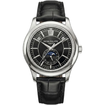 Patek Philippe Men’s Nautilus 5726A Black Dial Annual Calendar Watch
