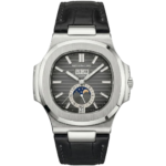 Patek Philippe Men’s Nautilus Grey Dial Annual Calendar Watch