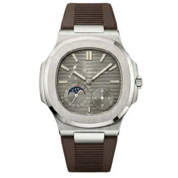 Patek Philippe Grand Complication – Brown Dial × Brown Rubber Strap – Japanese Automatic