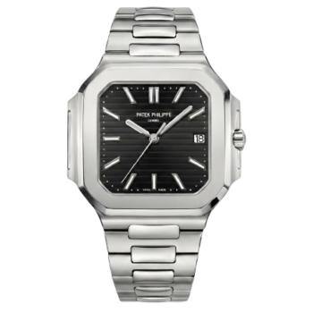 Patek Philippe Cubitus – Japanese Automatic – Black Dial – Stainless Steel Bracelet
