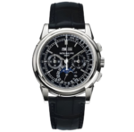 Patek Philippe Perpetual Calendar Chronograph Platinum Black Automatic size 41mm