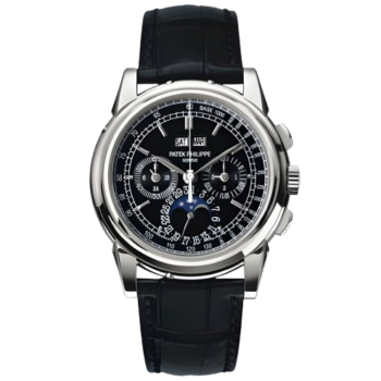 Patek Philippe Perpetual Calendar Chronograph Platinum Black Automatic size 41mm