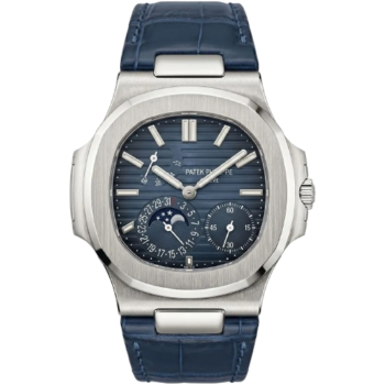 Patek Philippe Watch Men’s Nautilus Blue Dial Moonphase