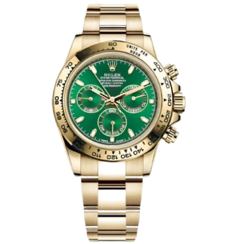 Rolex ‘John Mayer’ Daytona Cosmograph Green Dial, Gold Automatic size 43mm