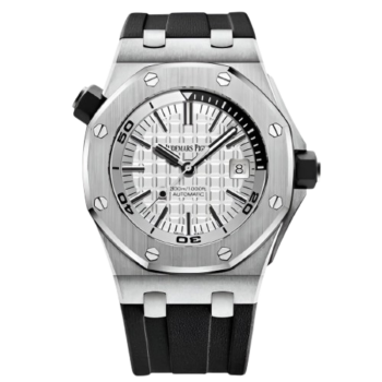 Audemars Piguet Royal Oak Offshore Diver White Dial Automatic size 43mm 15710ST.OO.A002CA.02